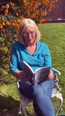 Porthmadog author, J. M. Ozanne, reads from her new novel. 'Solstice'