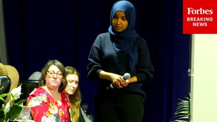 Ilhan Omar Holds A Town Hall Event In Minneapolis, Minnesota