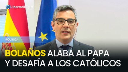 Bolaños elogia al Papa mientras impulsa reformas contrarias al sentir de muchos católicos