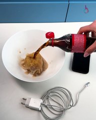 Real or fake, turning potatoes into phone chargers 🥔