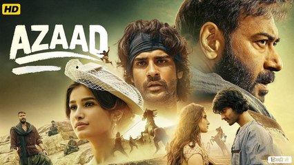 AZAAD - Bollywood Hindi Dubbed Full Action Movie In 4K - Ajay Devgn - Rasha Thadani - Aaman Devgn