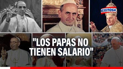 "Los Papas no tienen salario": Analista del Vaticano desmiente rumores y afirma que pontífices no reciben sueldo
