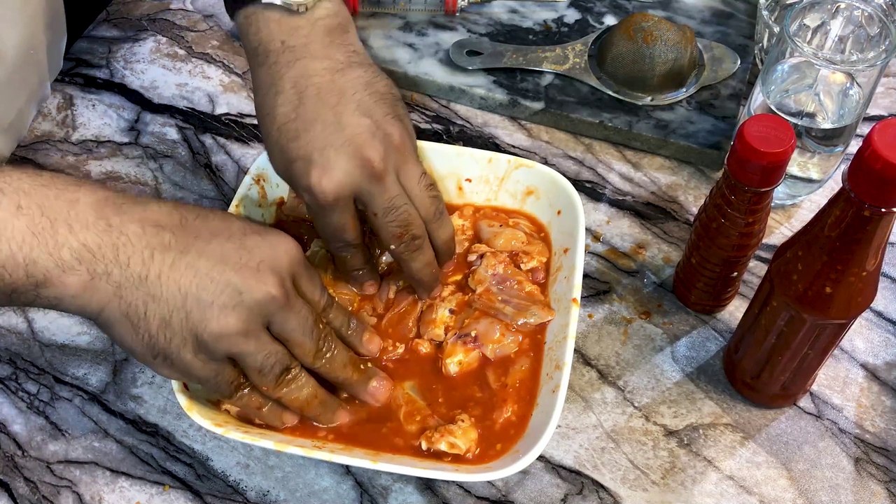 Hot Wings , Zinger Frying information Without Fryer | Commercial Recipe | Chef Faizan Naeem