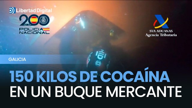 Incautan 150 kilos de cocaína ocultos en un buque en el Puerto de Vigo
