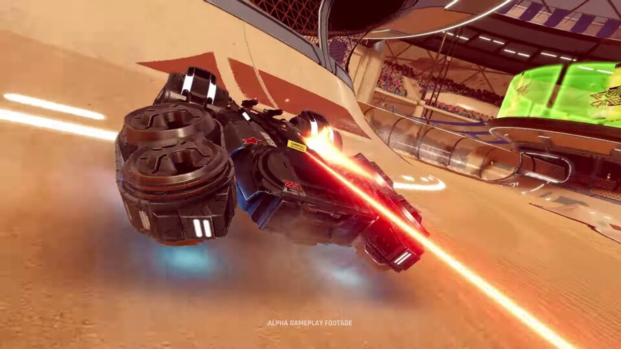 Rivals Hover League: Der Auto-Shooter präsentiert seine abgefahrenen Boliden im Trailer