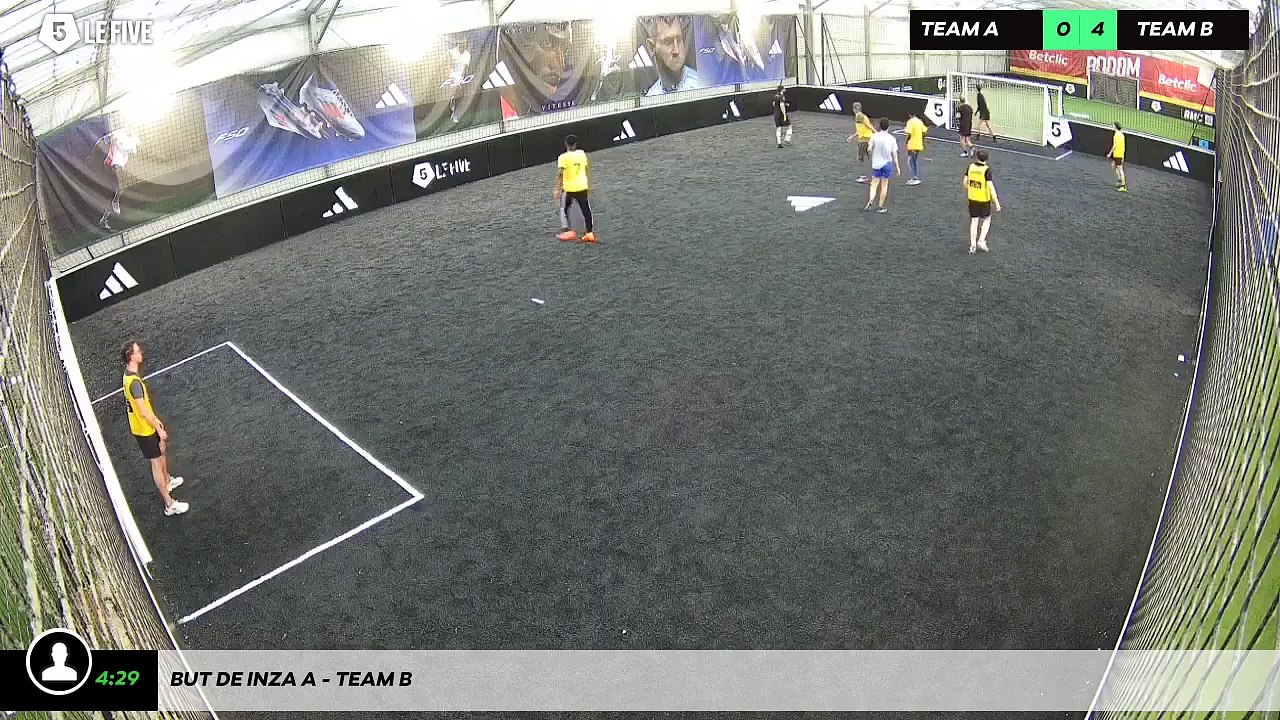 But de Inza A - Team B
