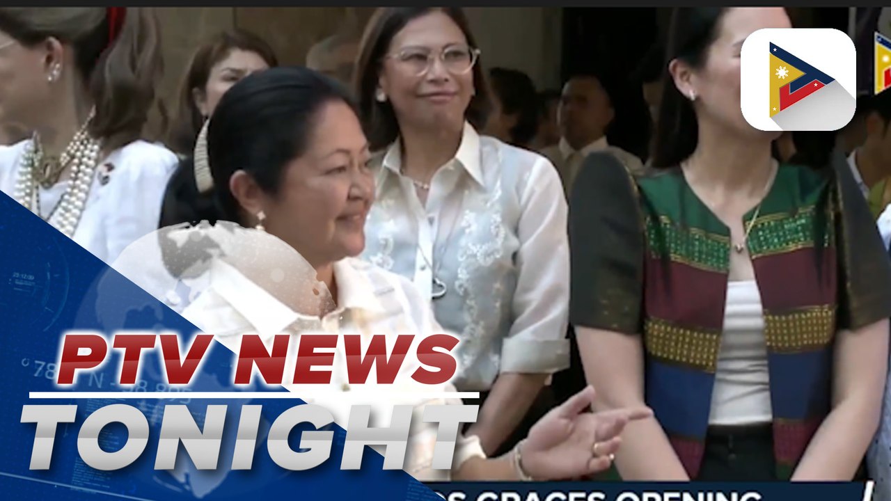 FL Liza Marcos graces opening of Marikina public shoe exhibit