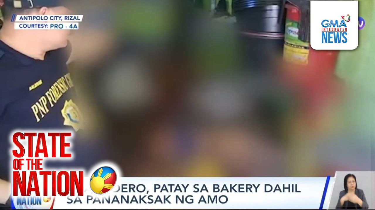 7 panadero, patay sa bakery dahil sa pananaksak ng amo | SONA