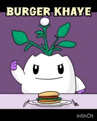 you eat yummy burger