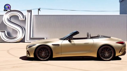 Mercedes AMG Launches Opulent SL 63 | Manufaktur Golden Coast Limited Edition |  @AutoMotoc ​