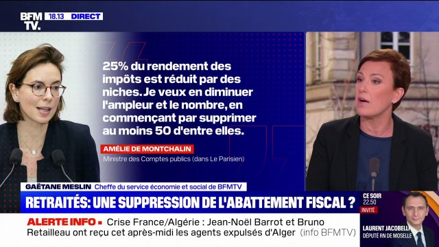 Budget: tout comprendre à l'abattement fiscal des retraités que le gouvernement n'exclut pas de supprimer