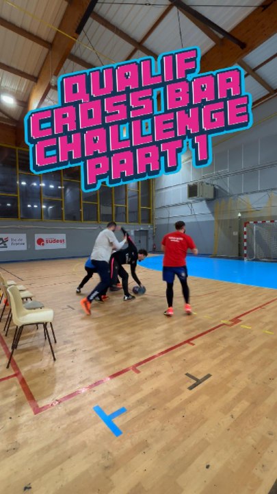 Qualif crossbar challenge partie 1 ! 🎯🤪 #Handball #Hand #Challenge #CrossBar