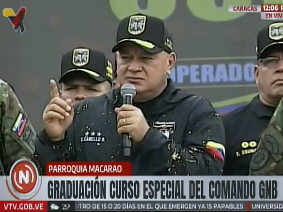 Vpdte. Sec. Cabello: Las amenazas contra el país vienen de afuera pero aquí tienen su contraparte