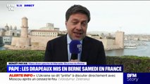 Mort du pape: les drapeaux mis en berne samedi en france