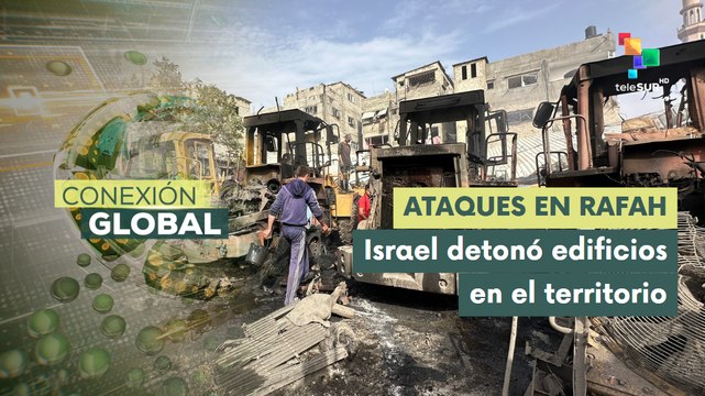 Israel realiza nuevos ataques contra zonas residenciales al sur de Gaza