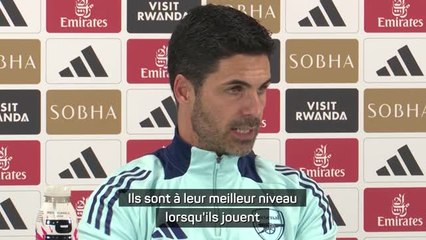 Arsenal - Arteta ne compte pas faire tourner à une semaine de la réception du PSG