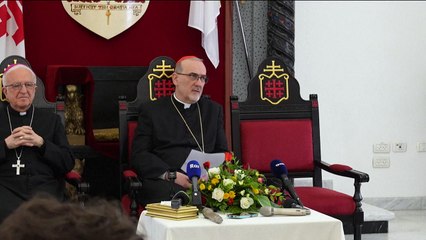Possível sucessor, Patriarca Latino de Jerusalém elogia compromisso do papa com Gaza