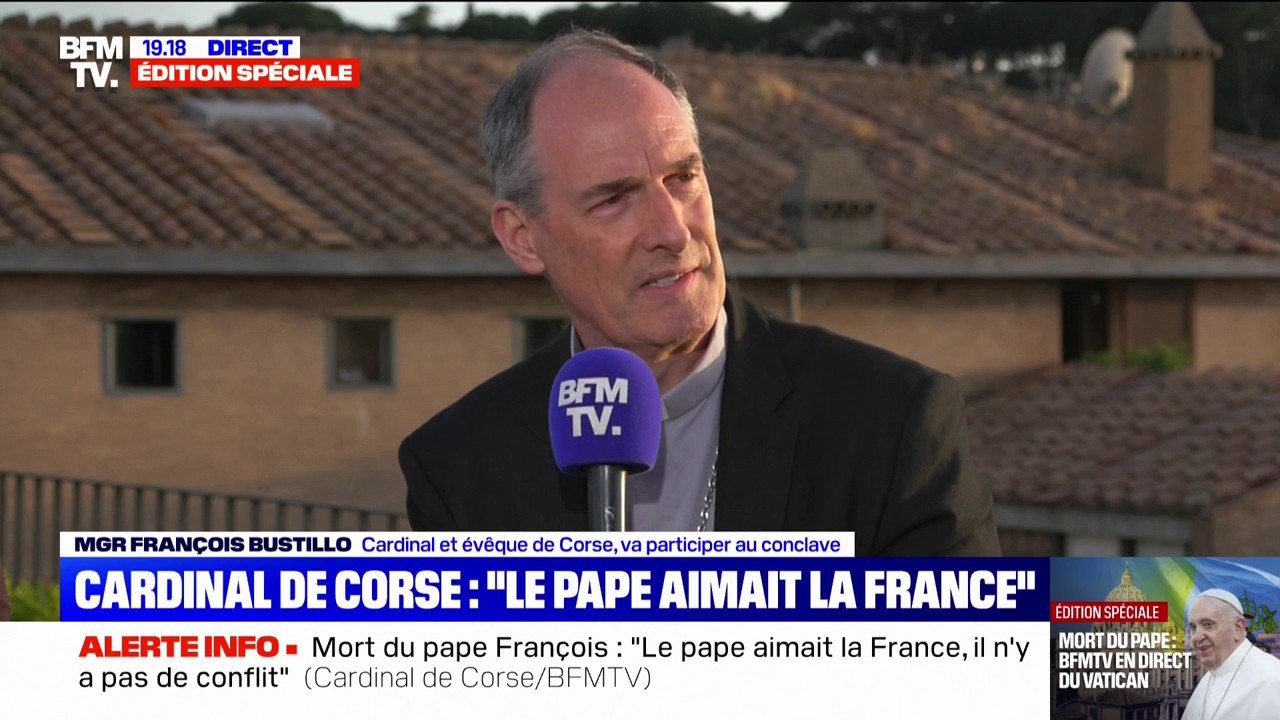 "Le pape aimait la France": le cardinal de Cors...
