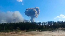 ロシア第51弾薬庫で爆発、国内最大級の弾薬保管施設に被害