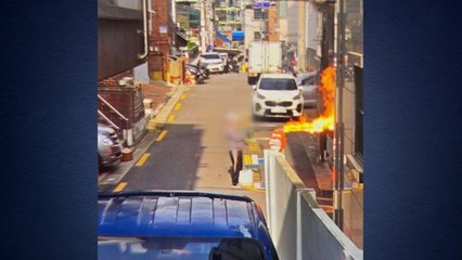 봉천동 방화 피해자 가족 "피의자, 시끄럽다며 망치로 천장 두들겨" / YTN