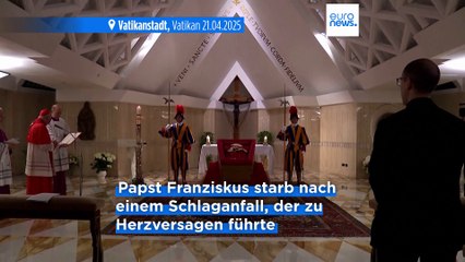 Uraltes Ritual: Gemächer des verstorbenen Papstes versiegelt