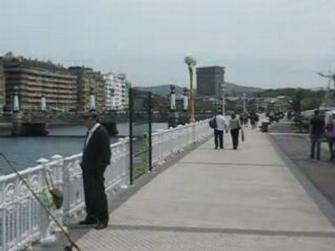 Donostia/San Sebastian (Espagne) : canal