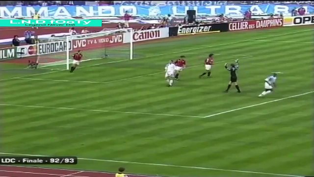 Football : UEFA Champions League Saison 1992-1993 Finale Olympique De Marseille - AC Milan