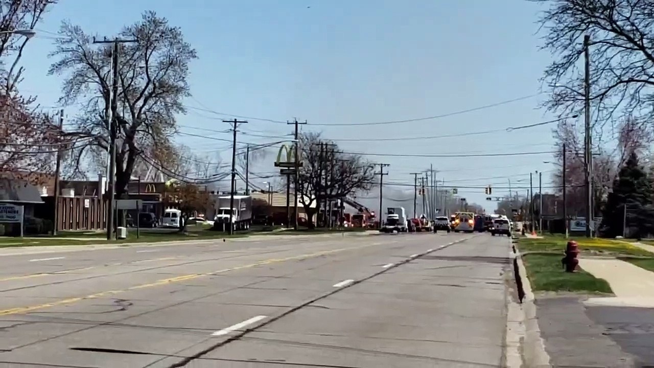 Smoke and chemical concerns in Roseville due to industrial fire