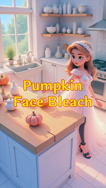 Pumpkin bleach face pack in Hindi