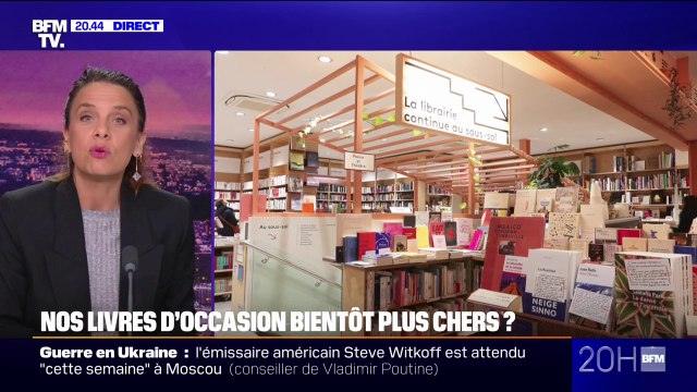 LE CHOIX D'AMÉLIE - Nos livres d'occasion bientôt plus chers ?