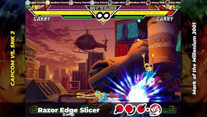 CAMMY WHITE MOVE LIST - Capcom vs. SNK 2 (CVS2)