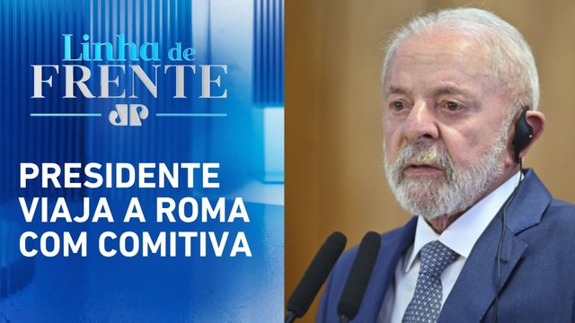 Lula quer chefes do Congresso e STF no velório do papa | LINHA DE FRENTE