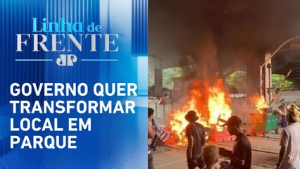 Famílias começam a ser retiradas da favela do Moinho em São Paulo | LINHA DE FRENTE