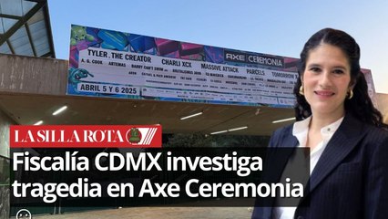 Bertha Alcalde habla de la investigación al festival Axe Ceremonia