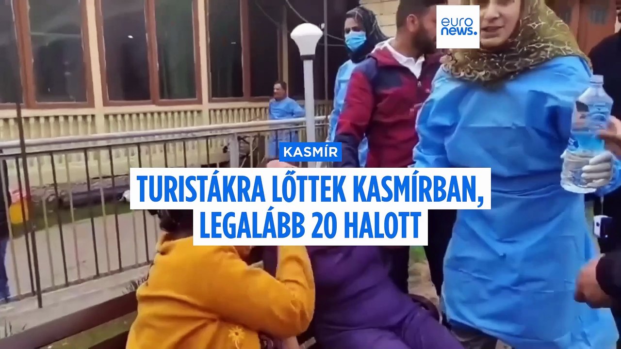 Kirándulók haltak meg Kasmírban, amikor fegyveresek tüzet nyitottak rájuk