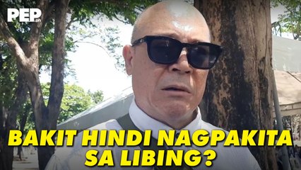 John Rendez bakit hindi nagpakita sa mismong libing ni Nora? | PEP Interviews