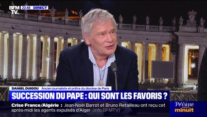 "Il y a une évolution des mœurs": pour Daniel Duigou, prêtre au diocèse de Paris, l'élection d'un pape plus conservateur semble peu probable