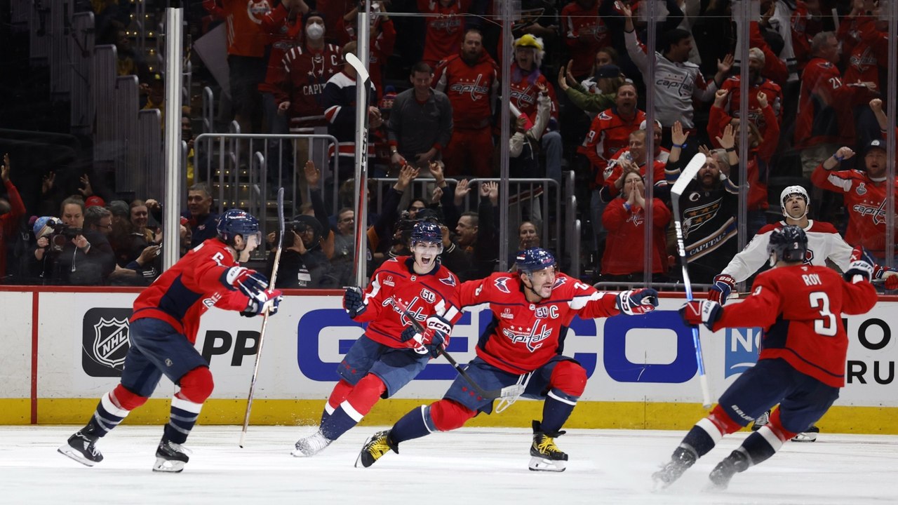Alex Ovechkin Scores First NHL Playoff Overtime Goal