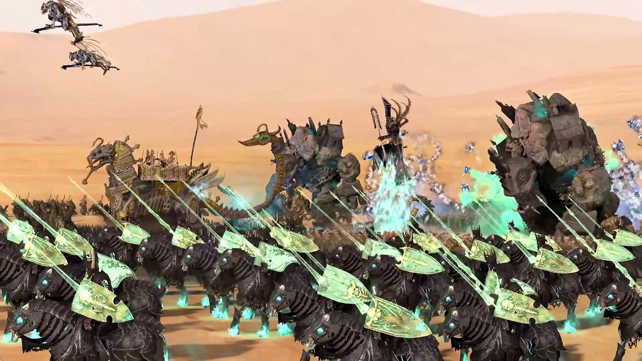 Army of Nagashizzar V⚔️S Lizardmen - Total War_ Warhammer 3 Cinematic Battle