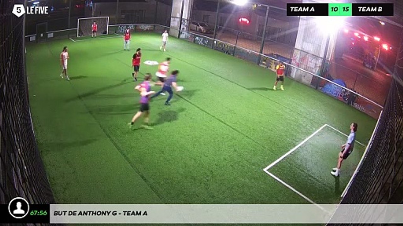 But de Anthony G - Team A