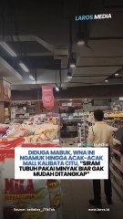 Diduga Mabuk, WNA Ngamuk dan Acak-Acak Supermarket di Mall Kalibata City, Siram Tubuh Pakai Minyak?