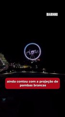 Roda-gigante fez homenagem ao papa Francisco