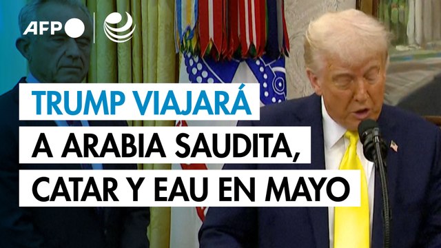 Trump viajará a Arabia Saudita, Catar y Emiratos Árabes Unidos en mayo