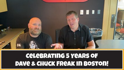 Dave & Chuck Thanking Everyone for 5 Years