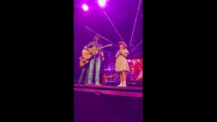 Dierks Bentley's Daughter Performs Live In Tampa