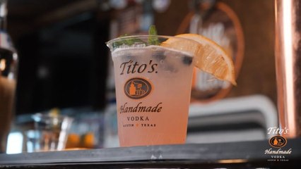 Tito's Blueberry Basil Lemonade