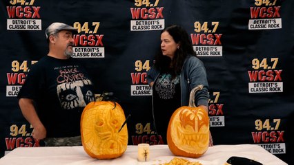 John Rios Pumpkin Carving Time Lapse