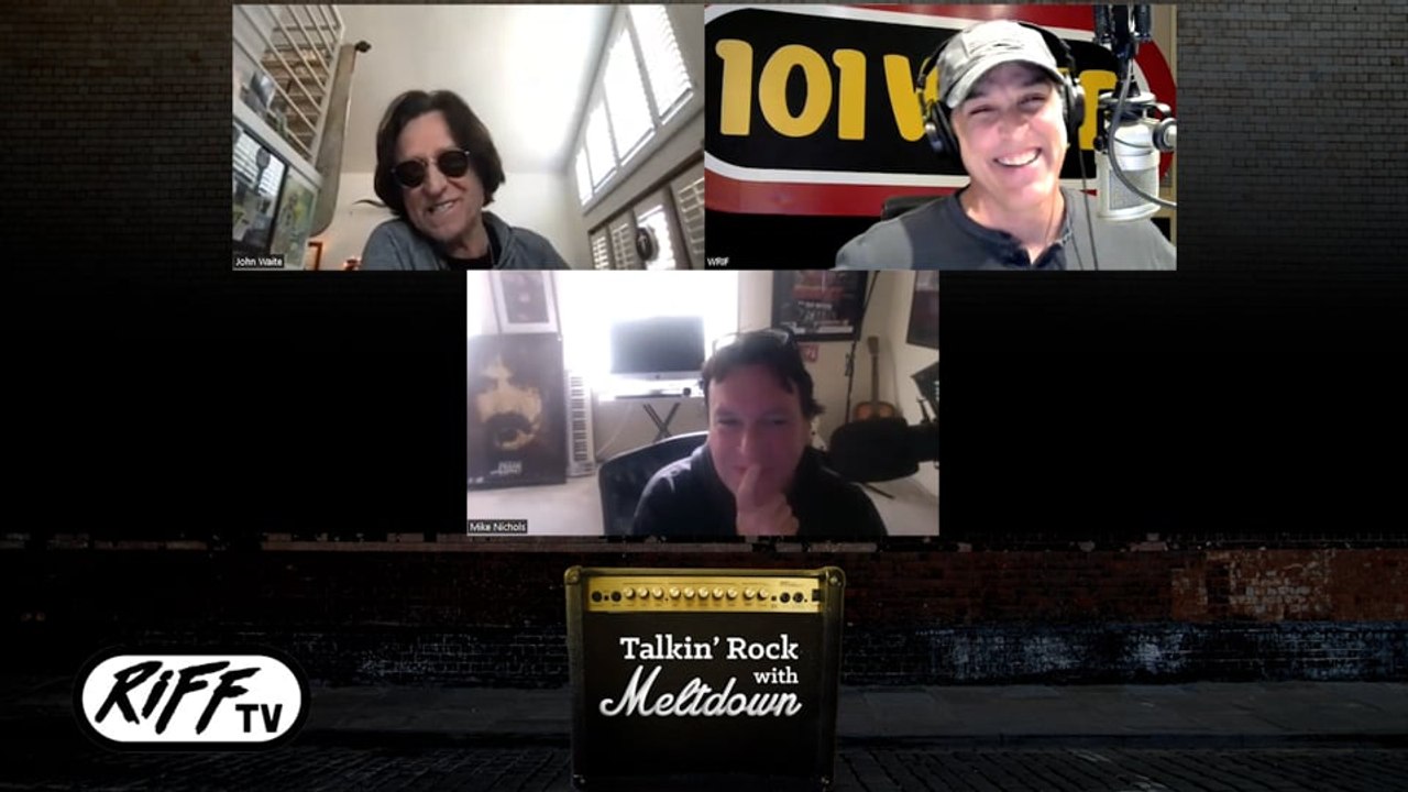 WRIF Virtual Rock Room with John Waite & Mike J. Nichols