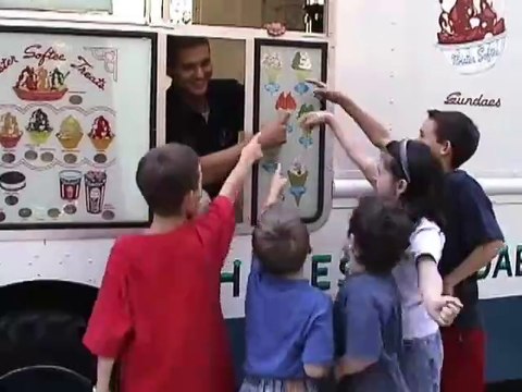 Sesame Street Preschool (2002) - The People In Your Neighborhood - Ice Cream Truck Mister Softee