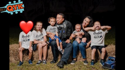 Mother Of 5 Honors Husband Who Is A First Responder